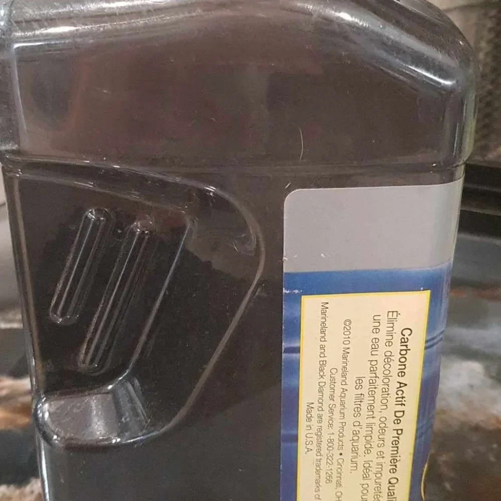 Marineland, black diamond media premium activated carbon, half full